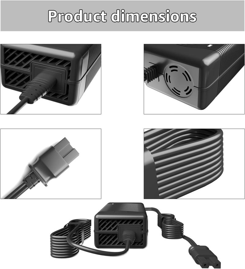 Norward 13.8V Charger N557514 for DeWalt DCC020IB Inflator Power Supply. Replacement for DeWalt 20V Inflator Cordless Tire Inflator Air Compressor Charger - Image 5